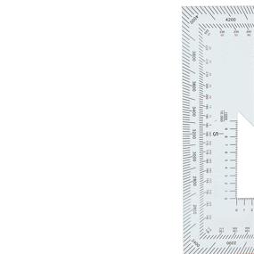 img 2 attached to 🧭 Military UTM/MGRS Coordinate Scale Map Reading and Land Navigation Topographical Map Scale Kit with Compass, Protractor, and Grid Coordinate Reader, inclusive of Military Marking Symbols Stencil