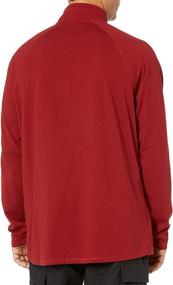 img 1 attached to Carhartt Relaxed Quarter T Shirt Oxblood