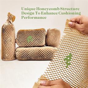 img 2 attached to 📦 Honeycomb Cushioning Packaging: Recyclable and Protective Solution