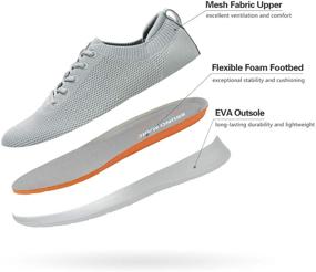 img 1 attached to Ultimate Comfort and Style: Bruno Marc Sneakers - Breathable Athletic Men's Shoes