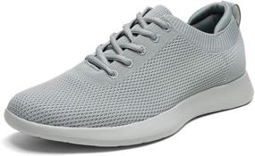 img 4 attached to Ultimate Comfort and Style: Bruno Marc Sneakers - Breathable Athletic Men's Shoes