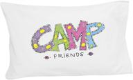 personalized autograph pillowcase for camp friends logo