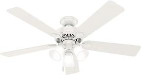 img 4 attached to Hunter Swanson Indoor Ceiling Control Lighting & Ceiling Fans