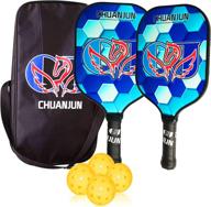 chuanjun pickleball composite polyproylene lightweight logo