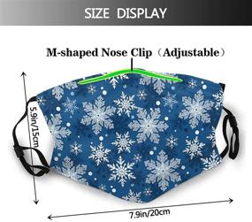 img 3 attached to ❄️ Adjustable Christmas Snowflake Dustproof Breathable