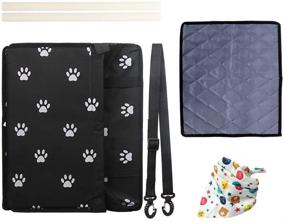 img 3 attached to XuSheng Upgrade Portable Folding Seat Dog