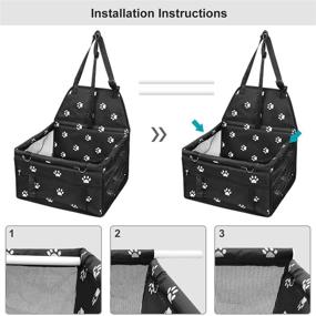 img 1 attached to XuSheng Upgrade Portable Folding Seat Dog