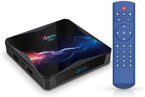 img 4 attached to 📺 2021 Newest X96 Android TV Box 10.0 - Allwinner H616 Quad Core, 4GB RAM 32GB ROM, Dual WiFi 2.4G & 5G, Bluetooth, Ultra HD 4K Streaming Device