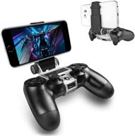 улучшите игровой опыт: крепление для телефона adz ps4 controller - совместимо с iphone, android и ps4 remote play логотип