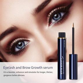 img 3 attached to 💫 Super Beauty Eyelash Growth Serum for Thicker and Longer Lashes and Brows