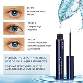 img 2 attached to 💫 Super Beauty Eyelash Growth Serum for Thicker and Longer Lashes and Brows
