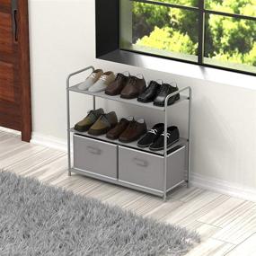 img 1 attached to Simple Houseware 3 Tier Storage Drawers Storage & Organization