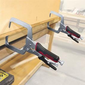 img 3 attached to 🔧 Milescraft 4004 Pocketclamp - Top-Notch Right Angle Clamp for Flawless Pocket Hole Joinery, 4-inch