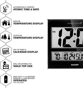 img 2 attached to Sharp Atomic Clock Accuracy Temperature