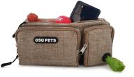 🐶 osu pets dog training treat pouch - convenient fanny pack with waste bag dispenser for effortless dog walking logo