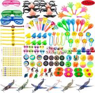 🎁 152 pcs party toys assortment for kids birthday party favors carnival prizes box goodie bag fillers classroom rewards assorted pinata fillers bulk toystreasure box for boys and girls by kissdream logo