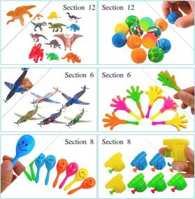 img 2 attached to 🎁 152 Pcs Party Toys Assortment for Kids Birthday Party Favors Carnival Prizes Box Goodie Bag Fillers Classroom Rewards Assorted Pinata Fillers Bulk ToysTreasure Box for Boys and Girls by Kissdream