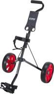 🏌️ kvv 2-wheel junior golf cart: adjustable upper bracket for 3-10 years old - ultimate golfing experience logo