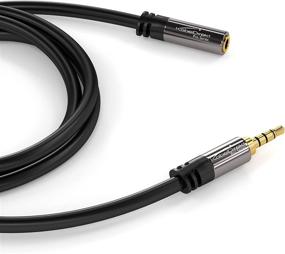 img 3 attached to KabelDirekt Pro Series - 10ft Headset Extension Cable (3.5mm Male to 3.5mm Female) - Superior Sound Quality and Extended Reach