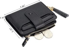 img 1 attached to 👜 Women's Leather Wallet with Window Sleeve: Stylish Handbag and Wallet Combo for Supreme Convenience