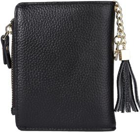 img 2 attached to 👜 Women's Leather Wallet with Window Sleeve: Stylish Handbag and Wallet Combo for Supreme Convenience