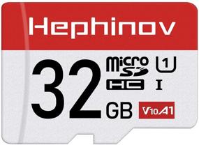 img 4 attached to Карта памяти Hephinov MicroSDHC на 32 Гб: высокая скорость 90 Мб/с, адаптер входит в комплект для планшета, Switch, телефона, видеонаблюдения, видеорегистратора, квадрокоптера, GoPro, зеркальной камеры - карта памяти для видео 4K UHD (32Гб)