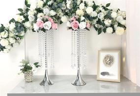 img 1 attached to Wedding Centerpieces Crystal Decorations Centerpieces Event & Party Supplies