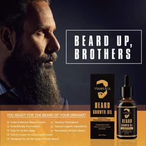 img 3 attached to 💪 YOOBEAUL Beard Growth Oil: Fast and Natural Solution for a Fuller and Thicker Beard