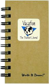 img 3 attached to 🌍 Experience Unforgettable Journeys with Vacation, The Travelers Journal - MINI Kraft Brown - Packed with Prompts and Eco-friendly Features!