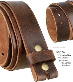 img 1 attached to Fullerton Genuine Vintage Distressed Leather Men's Accessories