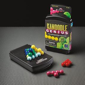 img 1 attached to 🧠 Boost Brainpower with Educational Insights Kanoodle Genius: A Fun and Challenging Educational Toy