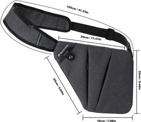 img 2 attached to Secure Your Essentials with the Lightweight Anti-Theft Shoulder Crossbody Backpack