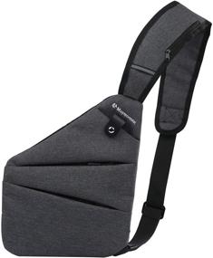 img 4 attached to Secure Your Essentials with the Lightweight Anti-Theft Shoulder Crossbody Backpack