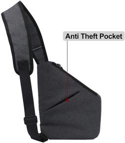 img 3 attached to Secure Your Essentials with the Lightweight Anti-Theft Shoulder Crossbody Backpack