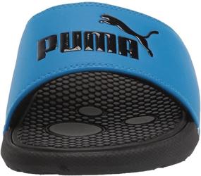 img 3 attached to Удобная и модная: детские слайды PUMA Cool Cat для мальчиков и девочек.