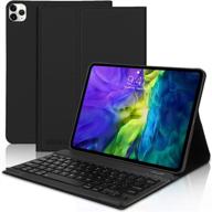 🔌 ipad pro 11 keyboard case with pencil charging, slim frameless design, and wireless bluetooth keyboard - compatible with ipad air 4th gen 10.9"/pro 11 inch 3rd gen 2021/2nd gen 2020/1st gen 2018 logo