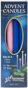 img 1 attached to 🕯️ Set of Blue Advent Candles