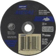 🛠️ norton cut-off wheels 3" x 1/16" x 3/8" - metal cutting - pack of 25 logo