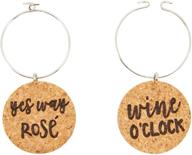 🍷 wine charms for stem glasses - funny drink marker tags for party favors and decorations (12 pack) - optimize your search! logo