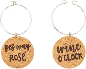 img 4 attached to 🍷 Wine Charms for Stem Glasses - Funny Drink Marker Tags for Party Favors and Decorations (12 Pack) - Optimize Your Search!