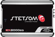 stetsom ex8000eq 1ohm digital amplifier built logo