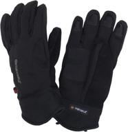 manzella intense carbon medium gloves: superior performance for all-weather activities logo