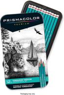 ✏️ prismacolor 24192 premier туркуазные графитовые карандаши для набросков, средний грифель, набор из 12 штук логотип