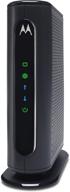 🔌 motorola mb7220 cable modem - 343 mbps docsis 3.0, certified by comcast xfinity, time warner cable, cox, brighthouse, and more (no wireless) logo
