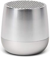 🔊 lexon mino+ portable bluetooth speaker - 3w - usb-c/qi charging - hands-free calling - selfie control - alu poli: a versatile audio companion logo