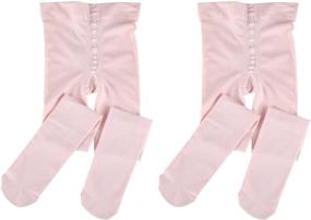 img 3 attached to 🩰 AKISS Classic Ballet Footed Toddlers Girls' Clothing: Timeless Elegance for Tiny Dancers