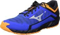 mizuno trail running antarctica opepper men's shoes and athletic logo