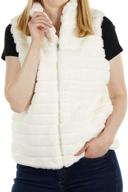 katydid rabbit faux fur vest women's clothing and coats, jackets & vests logo