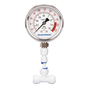 img 4 attached to 📏✅ MEASUREMAN Glycerin Pressure Purified Connection: High Precision Instrument for Accurate Pressure Measurement