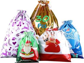 img 4 attached to 🎁 EPHVODI Christmas Wrapping Drawstring Insert